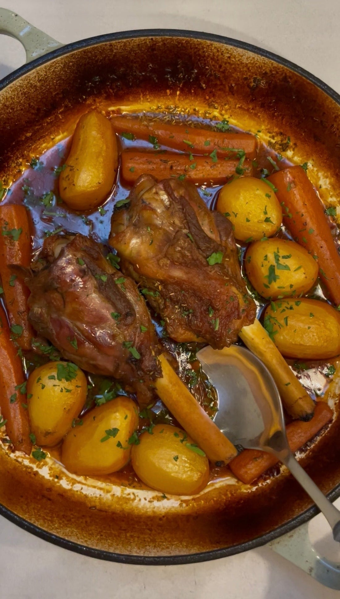 BRAISED LAMB SHANKS
